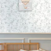Papel Toile Pássaros Cinza